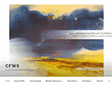 Tablet Screenshot of centralfloridawatercolor.org